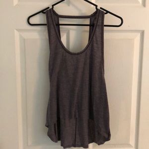 Lululemon high-low cropped tank